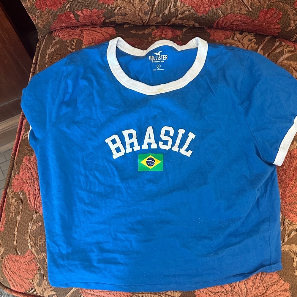 Hollister Woman’s Blue Brasil Tee
